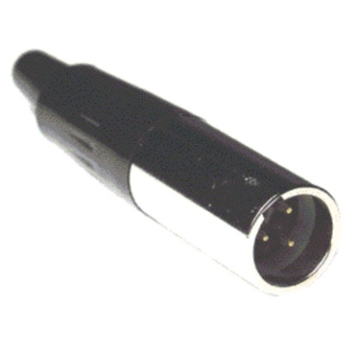 92M-501(3P) gold  Разъем TINY XLR кабельный