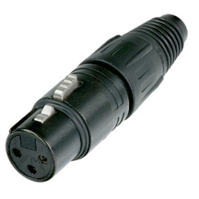 NC3FX-B-D  Разъем XLR кабельный